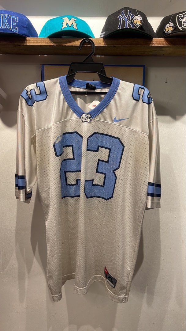 SALE VINTAGE NIKE JORDAN 23 NORTH CAROLINA TAR HEELS FOOTBALL JERSEY