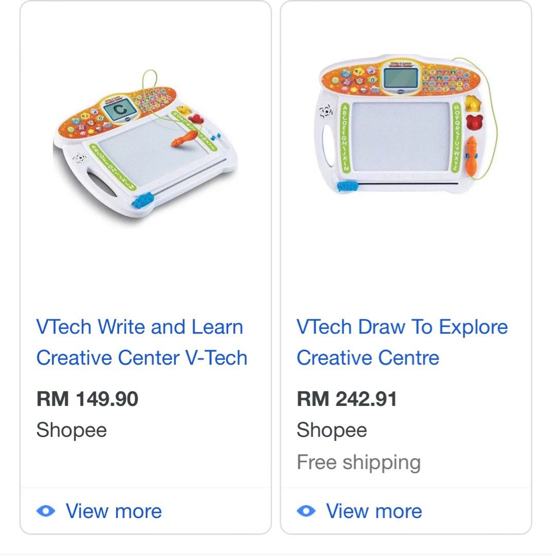 Vtech write cheap and learn centre