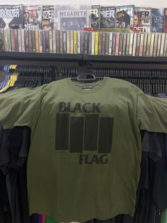 VTG Y2k Black Flag logo