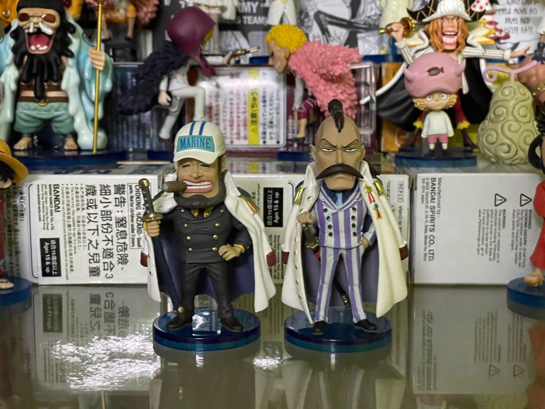 WCF Momonga & Yamakaji One Piece Marine Admiral Navy, Hobbies & Toys