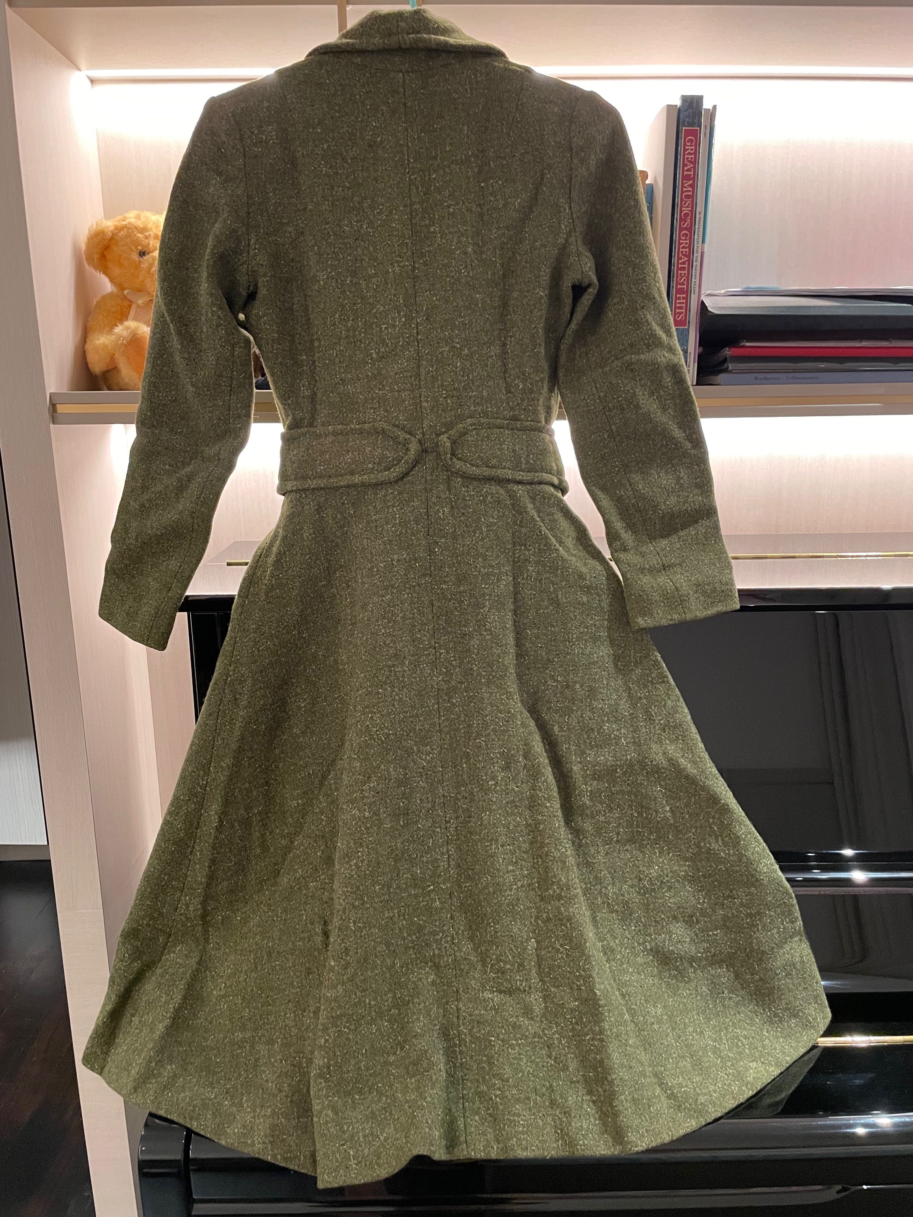 Nicole green 40s style sale coat