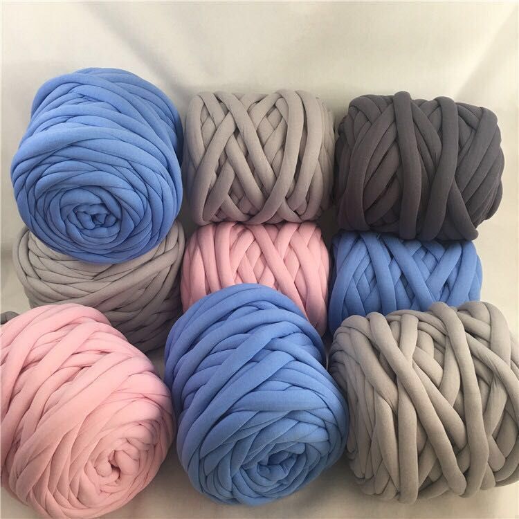 Chunky braid cotton yarn on sale