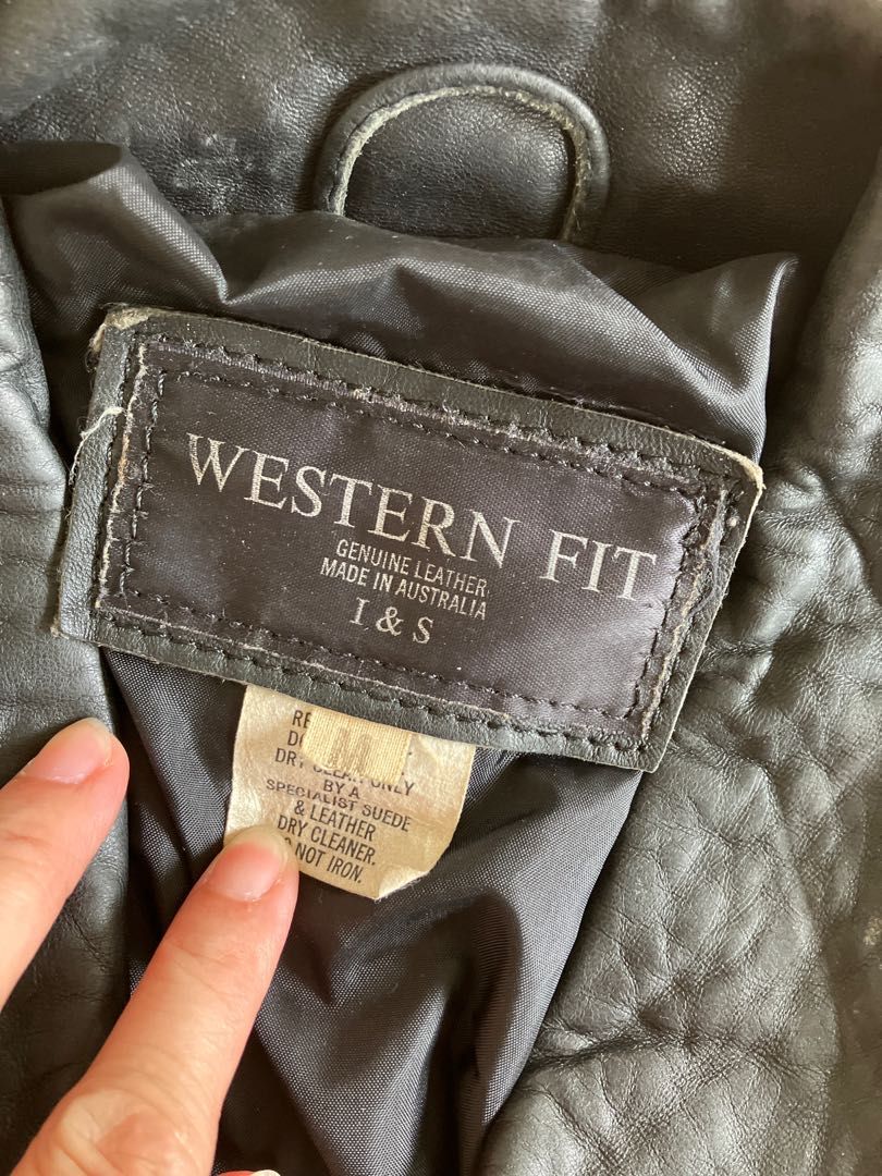 Real leather brand jacket sale