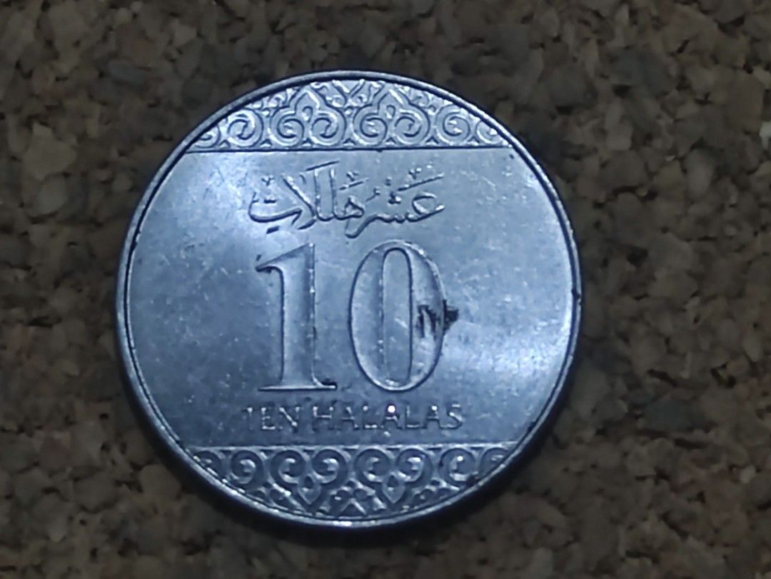 10 Halalas - Saudi Arabia (Category: Currency) located in Lipa City. Submitted by mark_collections (Listing ID 1201970118, Image 1). Description: 10 Halalas - Saudi Arabia - small coin MOP: Gcash.