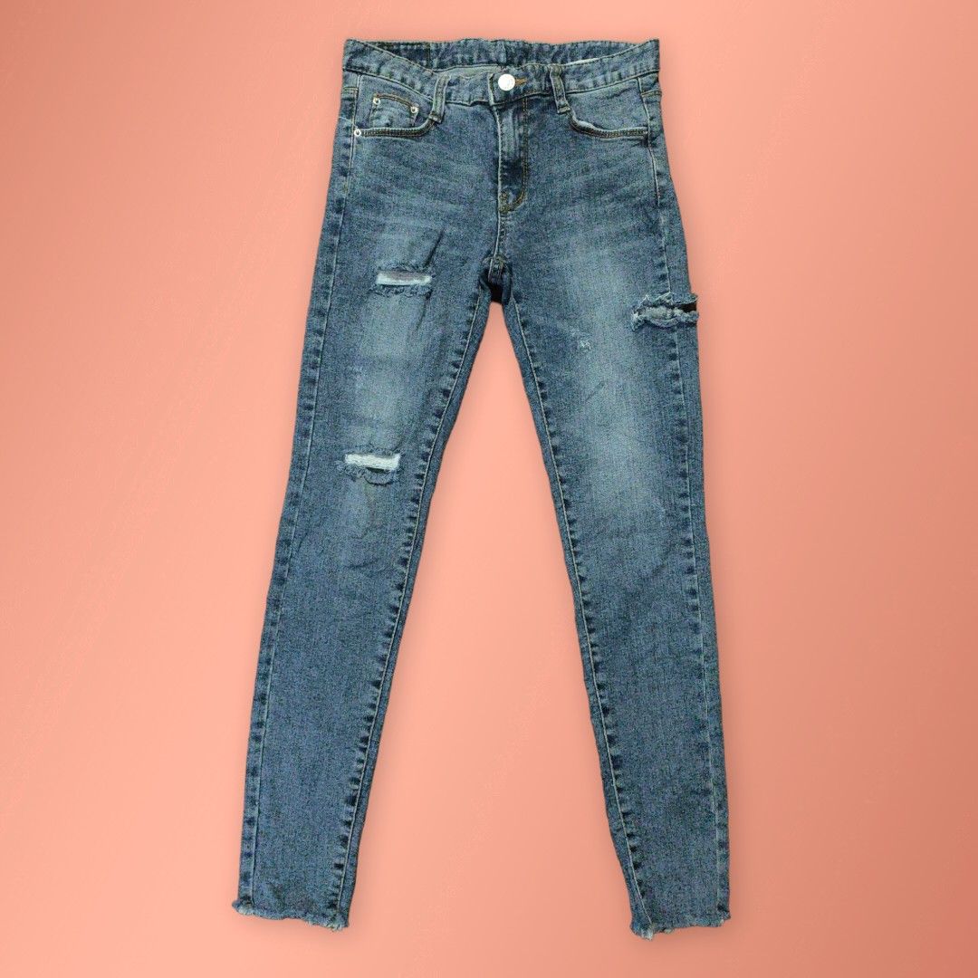 Celana Jeans Denim C E L Vans (12y) DENIM STORY Celana Jeans Ripped