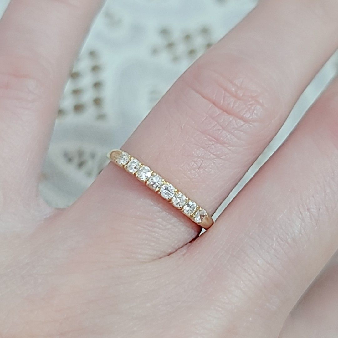 Eternity ring outlet gold