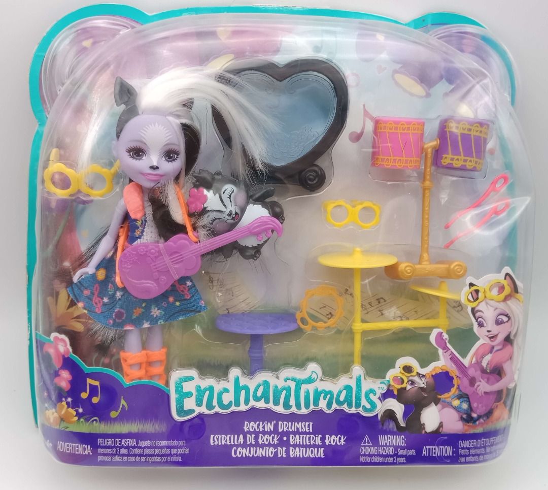 Enchantimals rockin hot sale drum set