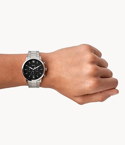 Chrono silver clearance steel