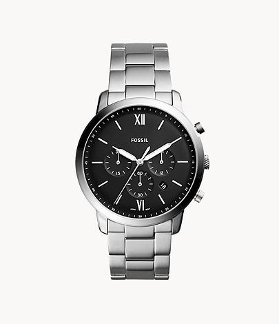All stainless steel fossil watch 2025
