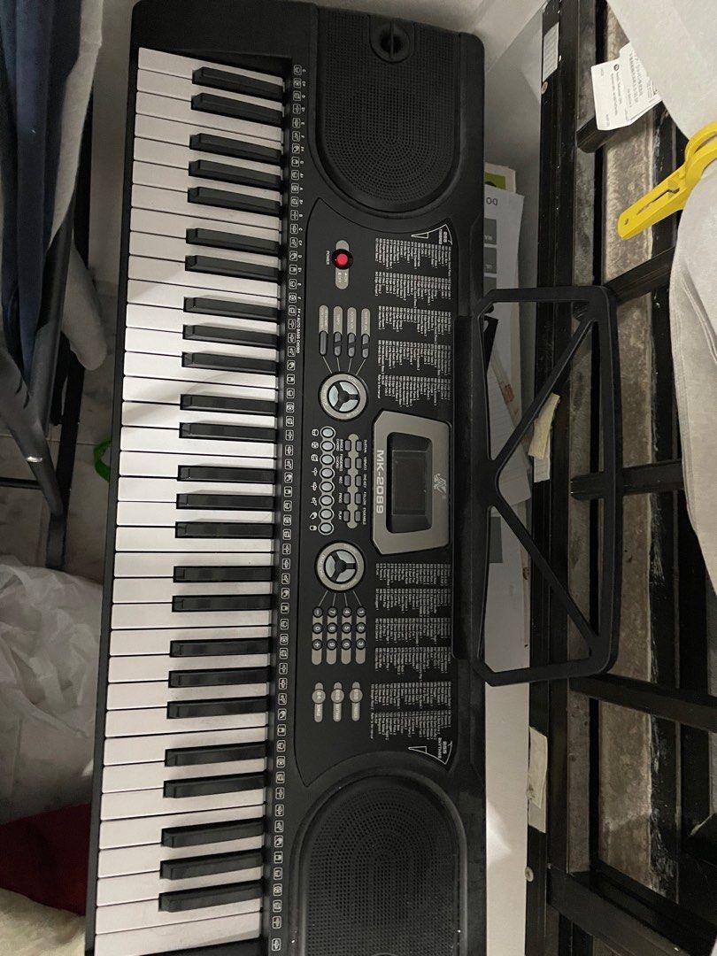 61 Keys Electronic Keyboard MK2089, Hobbies & Toys, Music & Media