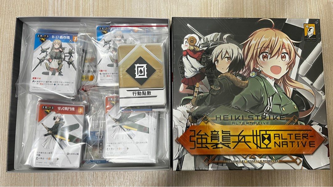強襲兵姬桌遊中文版 開盒包膜入左卡套 未玩過 興趣及遊戲 玩具 遊戲類 Carousell