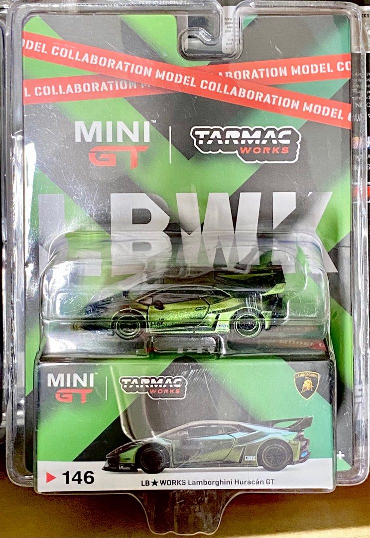 全新New ) MiniGT Mini GT 146 Lamborghini Huracan GT Magic Green LB 