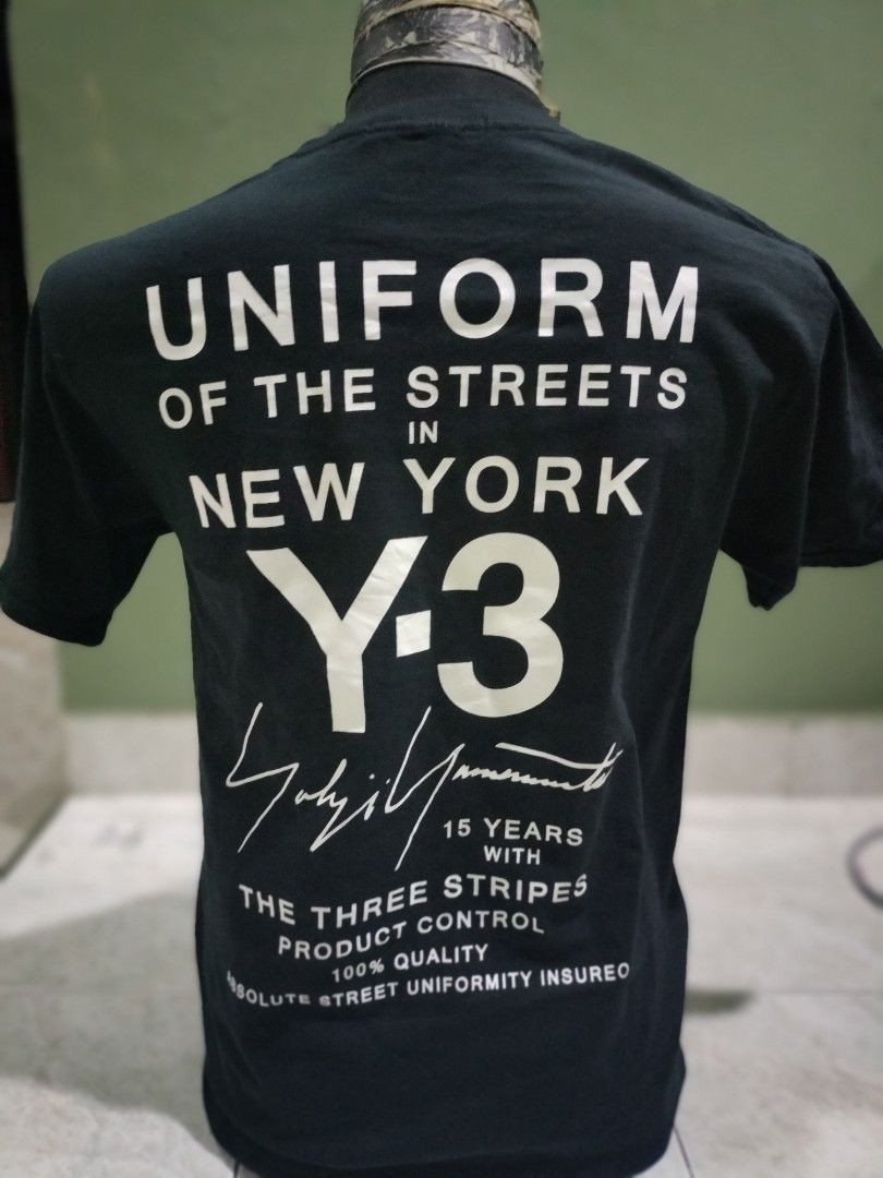大特価特価プレミアム級 Y-3 Uniform OfTheStreets NEWYORK Tシャツ/カットソー(半袖/袖なし)