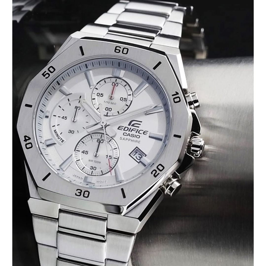Casio edifice white dial shop