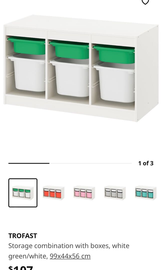 Almost new IKEA storage system, Furniture & Home Living, Furniture
