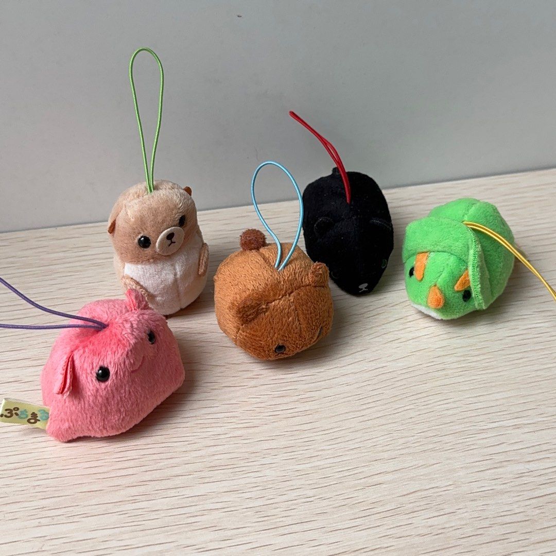 puchimaru mini beanbag plushes