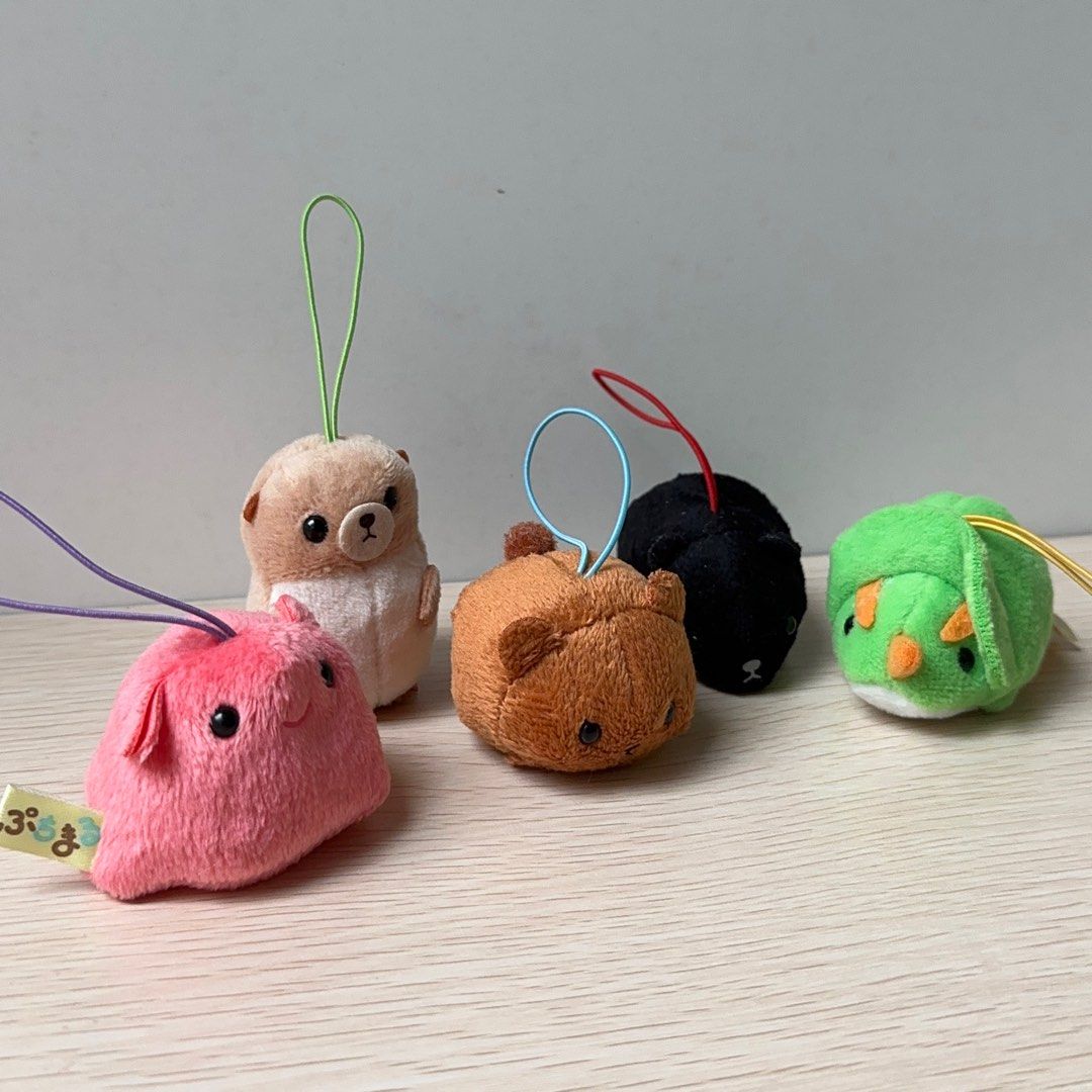 puchimaru mini beanbag plushes