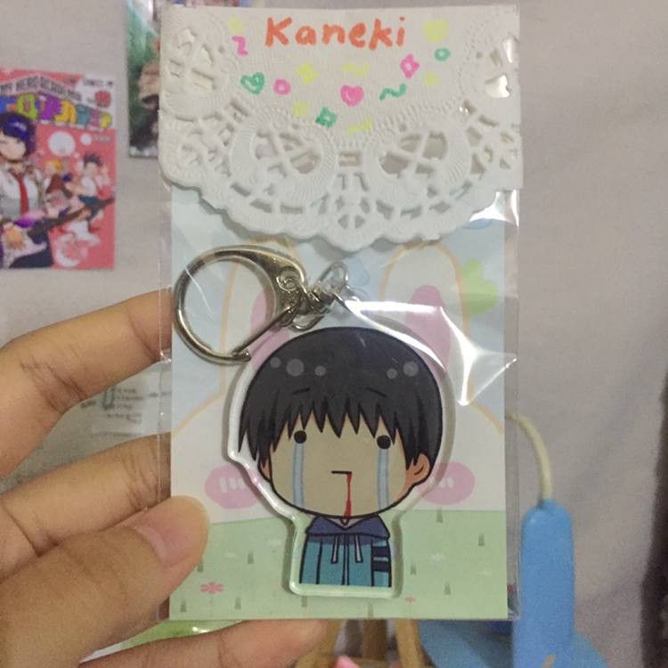 Anime keychain kaneki tokyo ghoul, Hobbies & Toys, Stationery & Craft