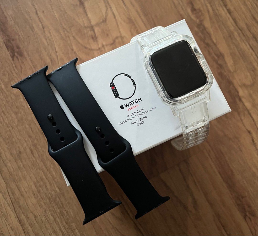 Apple watch series 3 stainless steel 42mm cellular shop