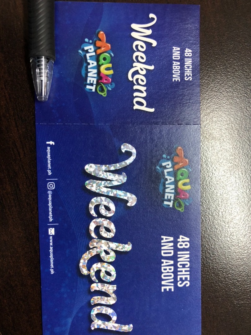 AQUA PLANET TICKETS, Tickets & Vouchers, Local Attractions & Transport ...