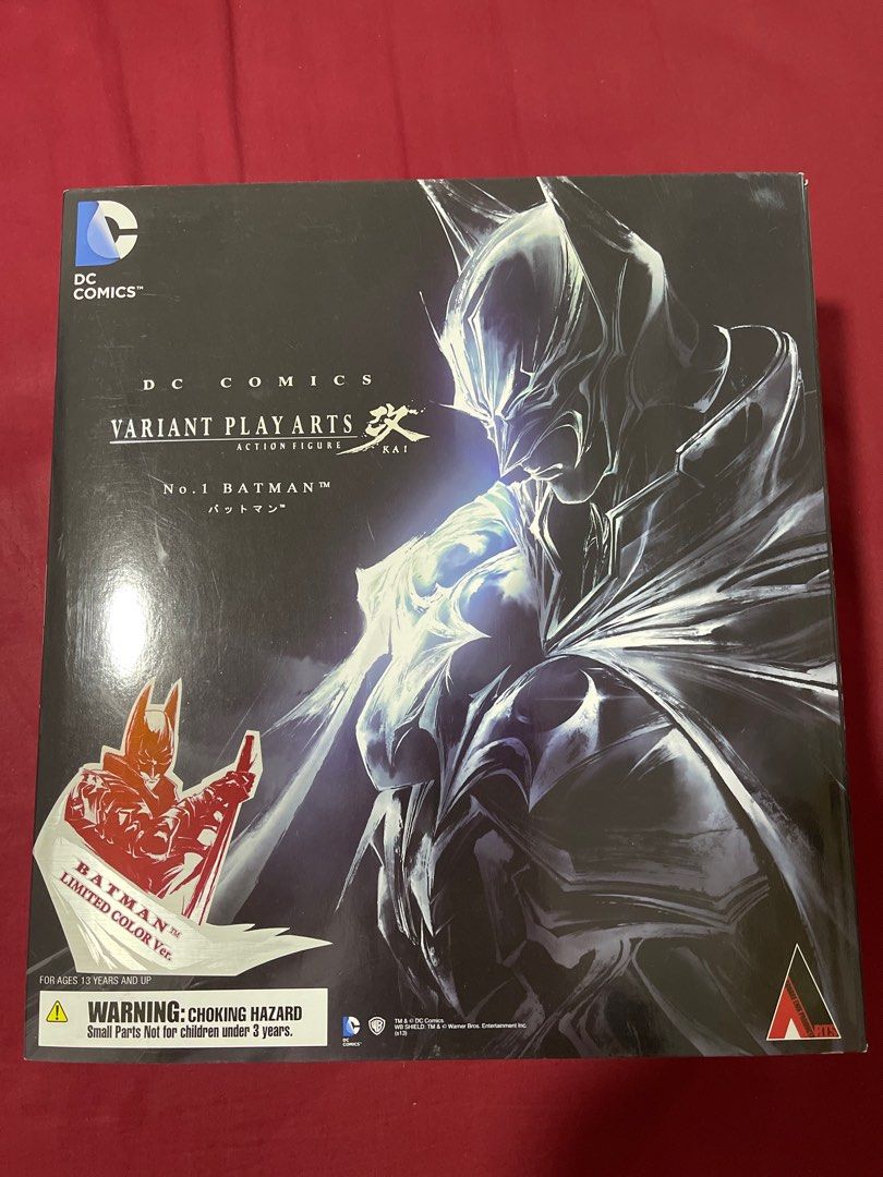 Authentic Batman Variant Play Arts limited Colour Version, Hobbies ...