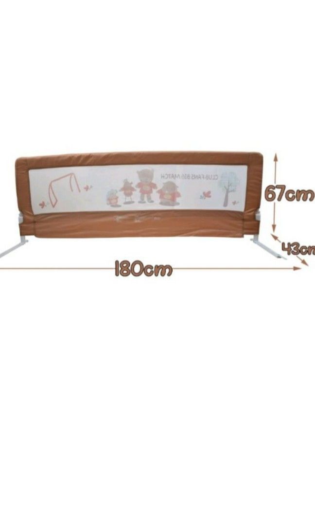 Baby bed fence bed guard (Category: Bed Guards) located in Batangas. Submitted by ceejayc (Listing ID 1201968410, Image 2). Description: rfs decluttering see photos for sizes color pink used but like new super useful.