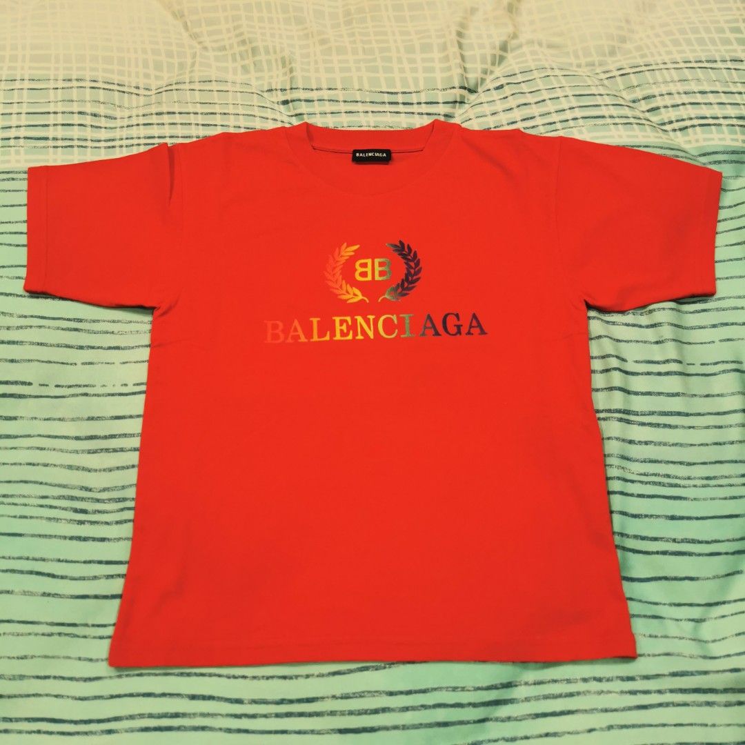 Logo Jersey T Shirt in Black  Balenciaga Kids  Mytheresa