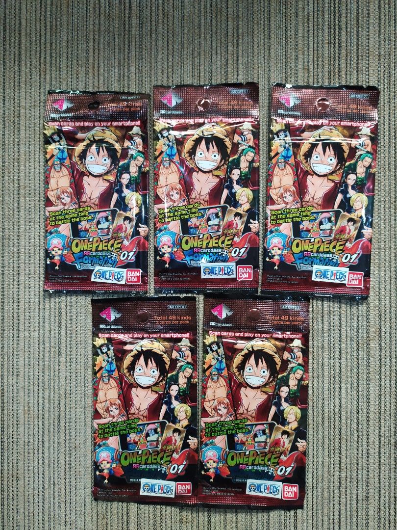 Bandai One Piece AR Carddass Formation 01, Hobbies & Toys, Toys & Games ...