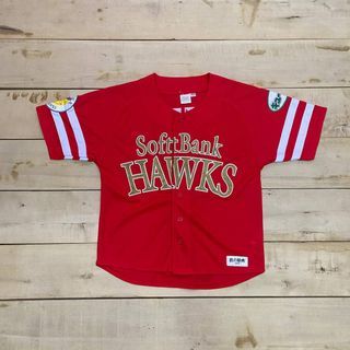 Limited Retro Majestic Japan Softbank Hawks Baseball Jersey 2019 Blue S