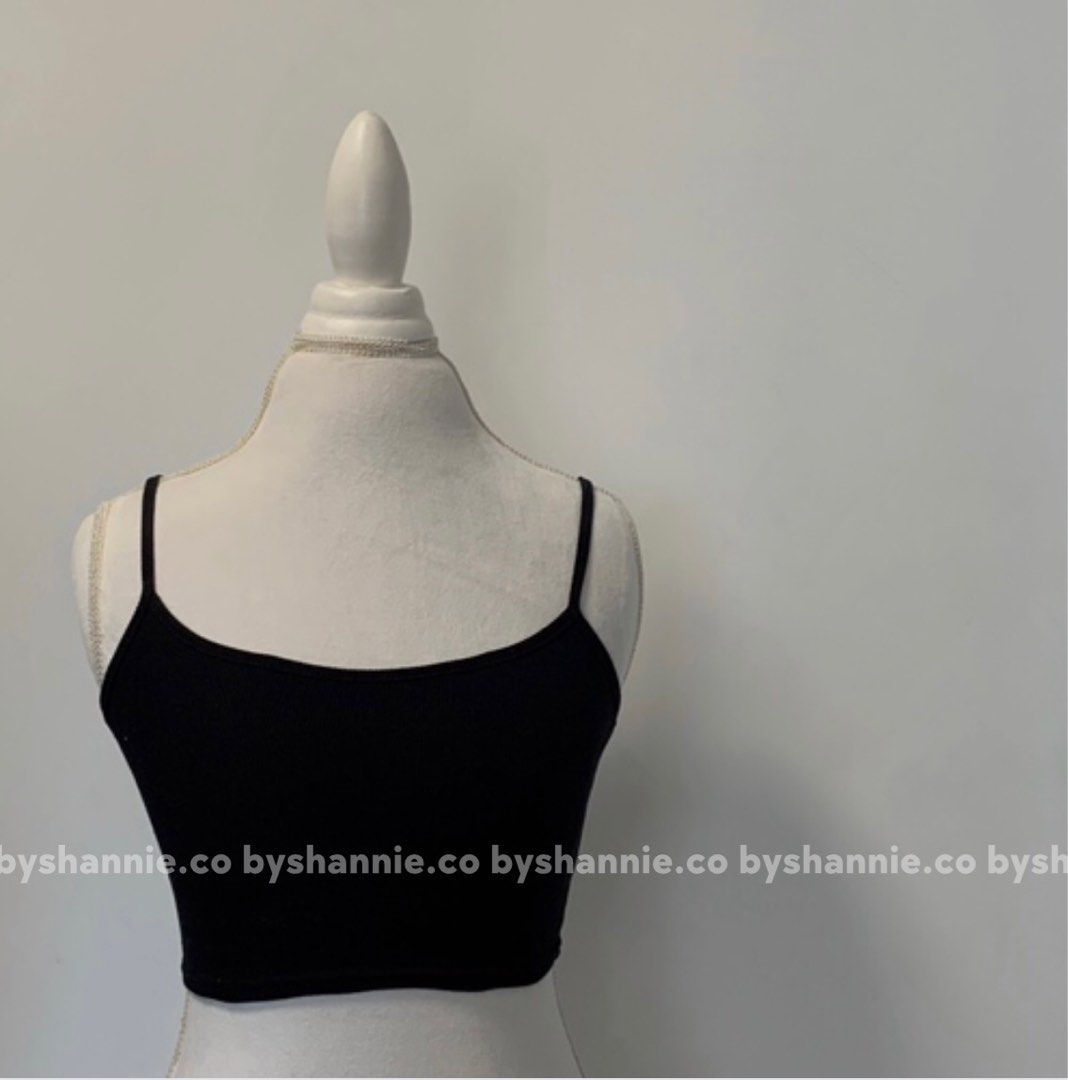 BAOSHE CROP TOP WOMEN BLACK