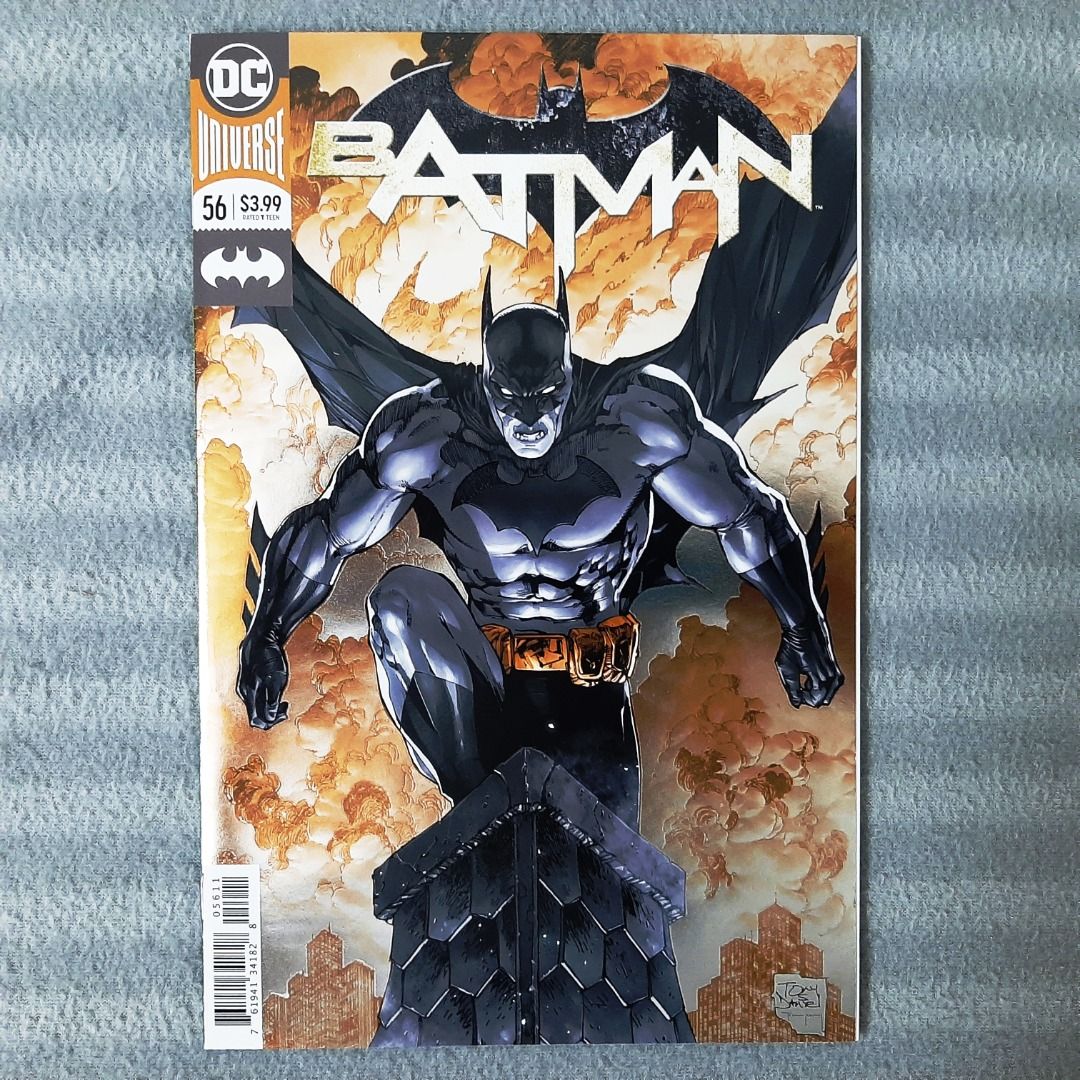Batman #56 Foil Cover (3rd Series) DC Comics (Tom King, Tony Daniel),  Hobbies & Toys, Books & Magazines, Comics & Manga on Carousell