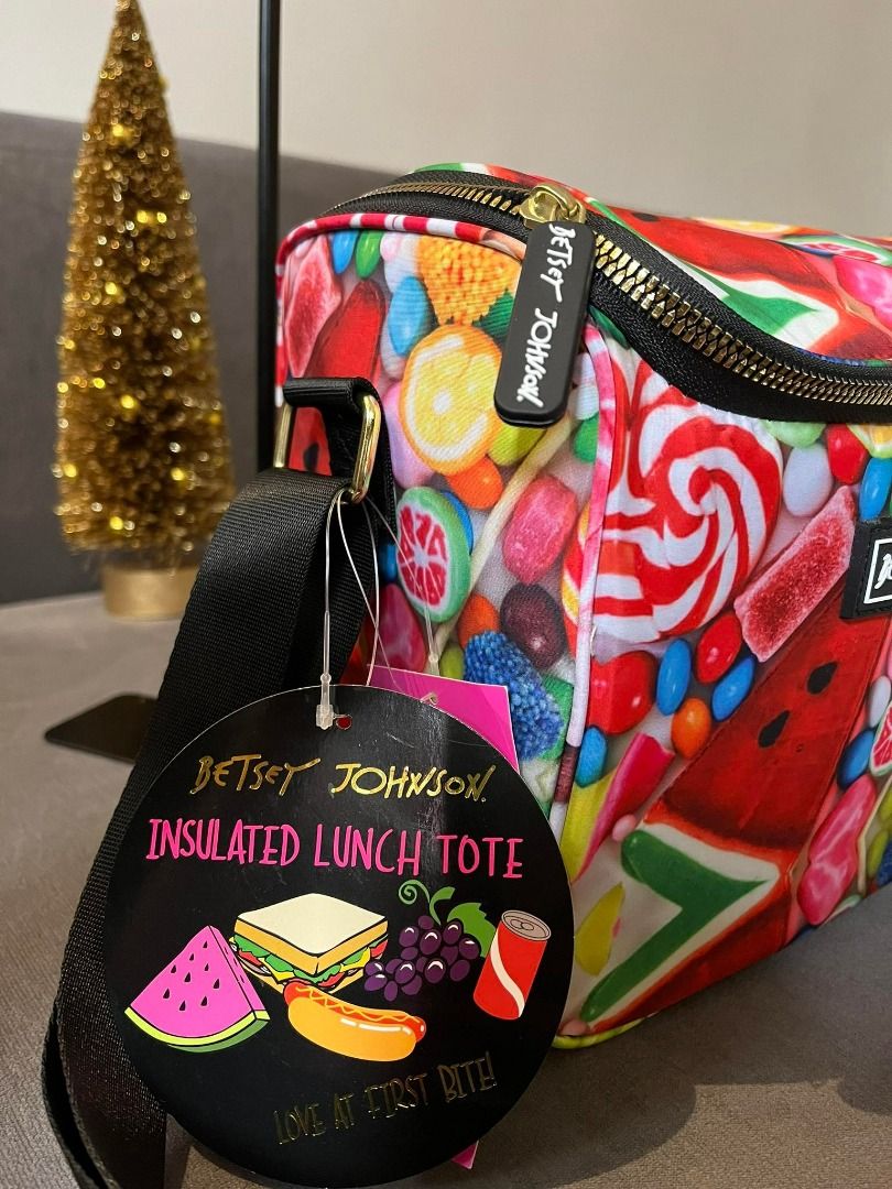 Betsey johnson lunch tote hot sale