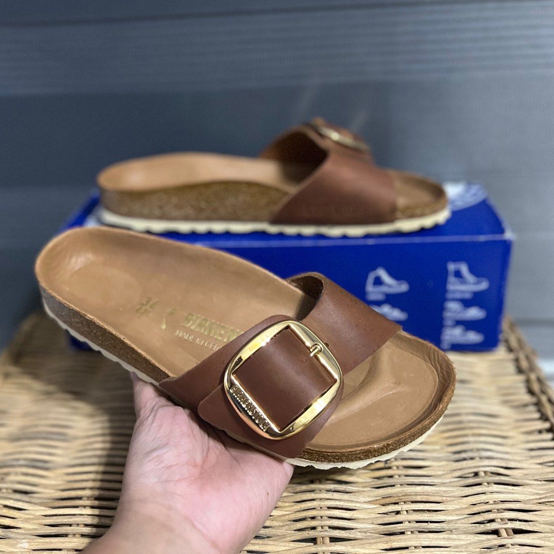 Madrid big buckle cognac 39 sales