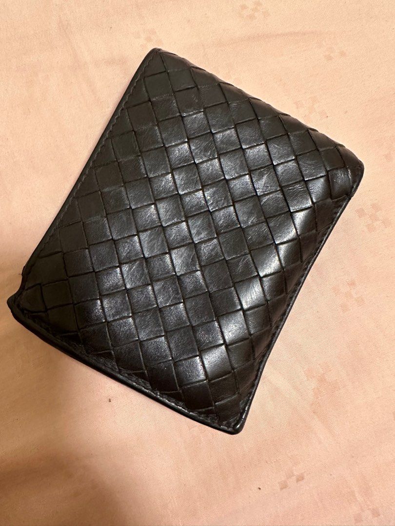 Bottega Veneta - Man - Black-Silver - Wallet