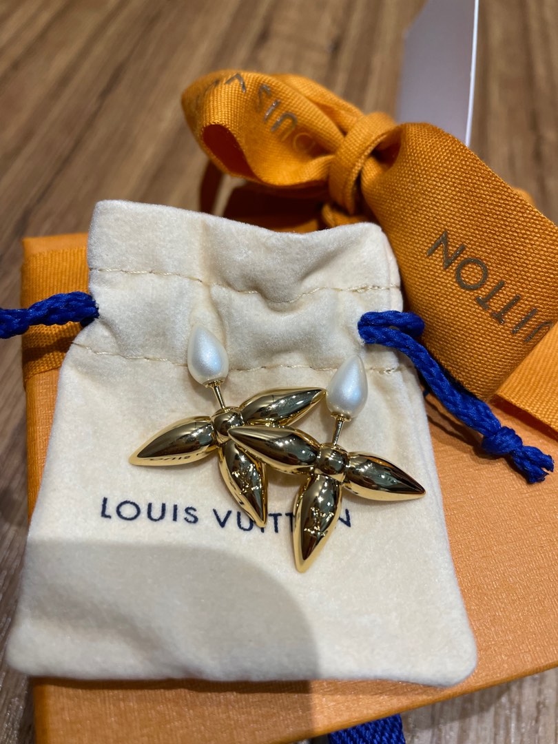 Louis Vuitton Authenticated Louisette Earrings