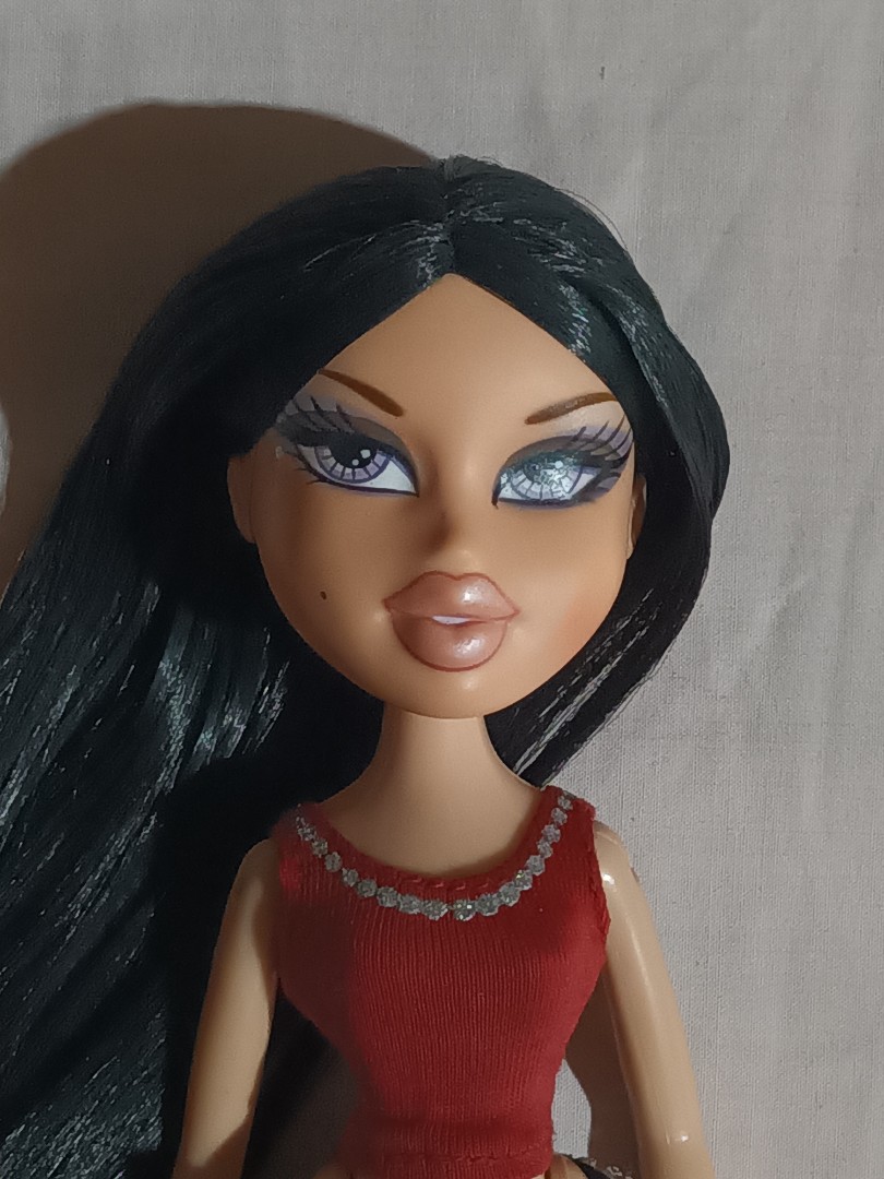 MGA Lil Bratz Girlz Mini Nazalia Doll 41/2 In Black Hair BlueEyes ...