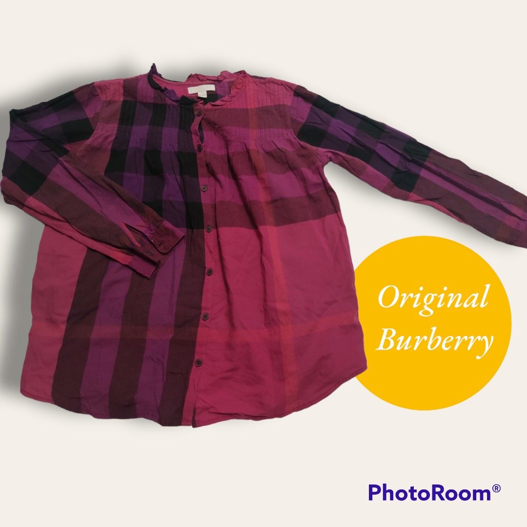Burberry Top with brand Embroidery main image 0