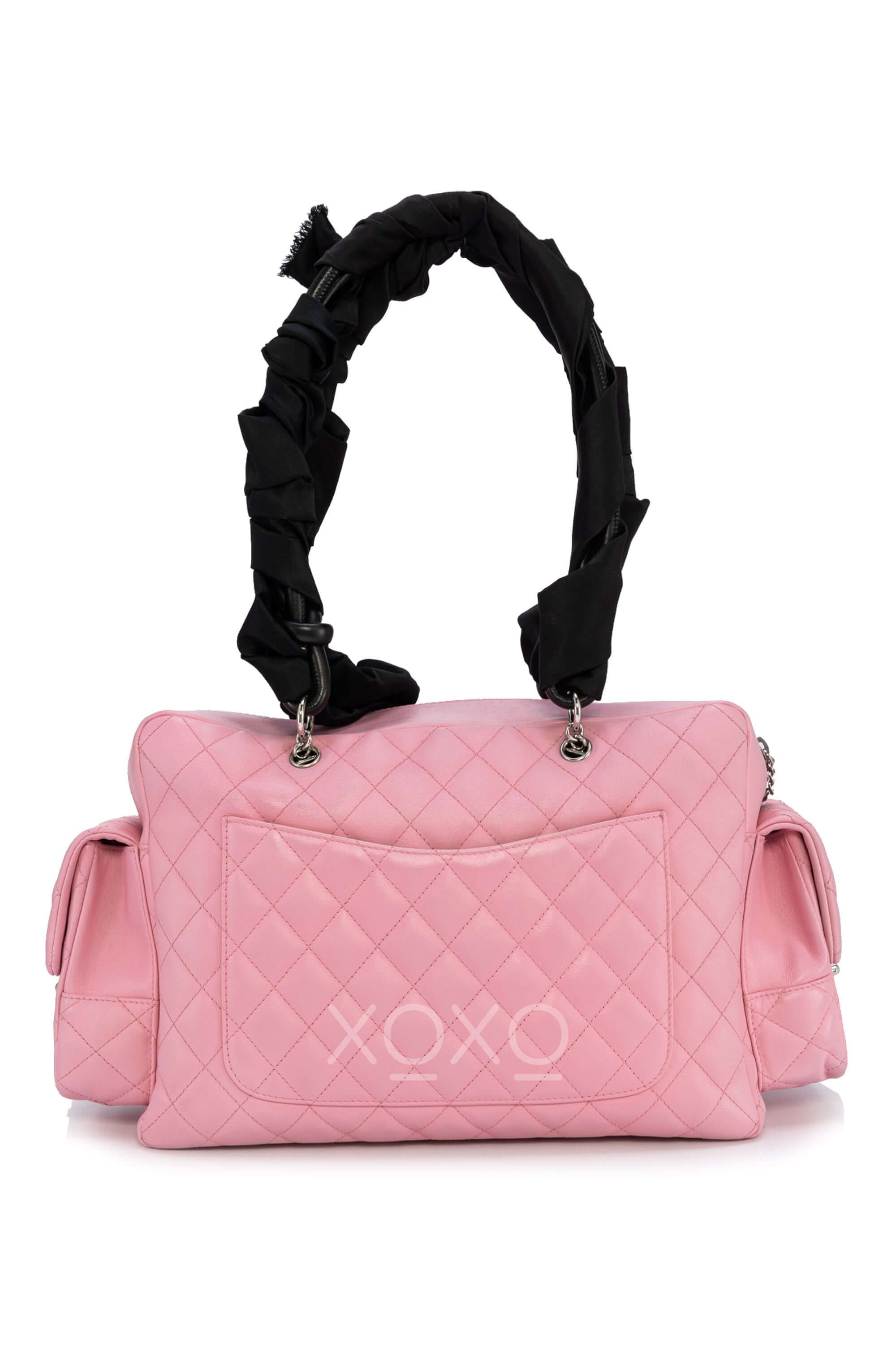 Chanel Baby Pink Cambon Reporter leather Shoulder Bag, Luxury, Bags &  Wallets on Carousell