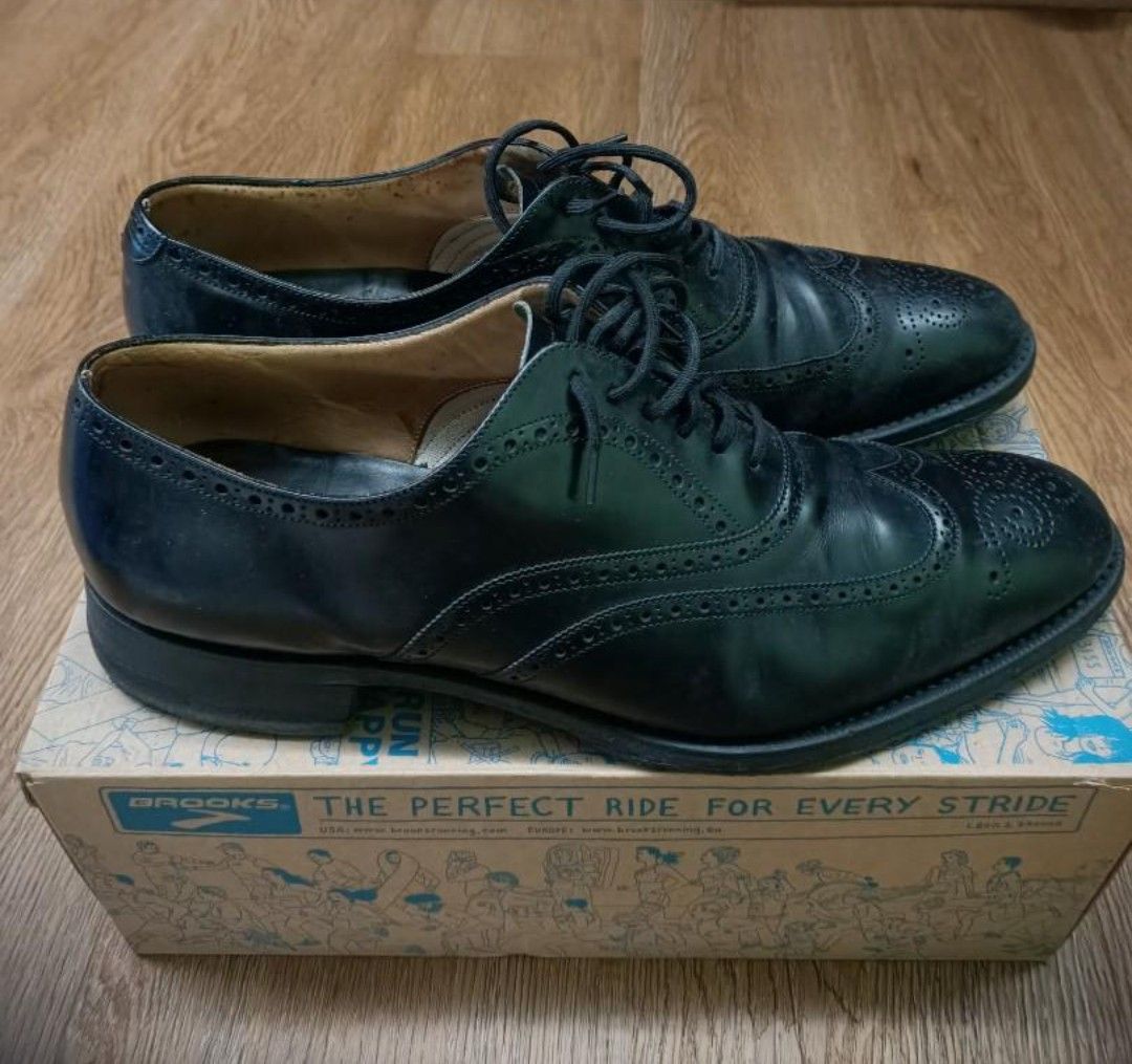 Church s black genuine leather business shoes size EU 44 UK 10