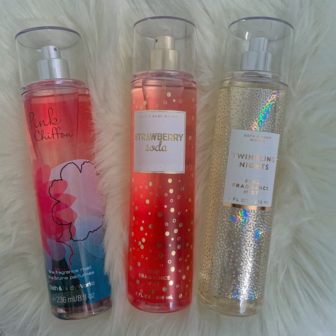 Clearance! Bath & Body Works Fine Fragrance Mist, Beauty & Personal