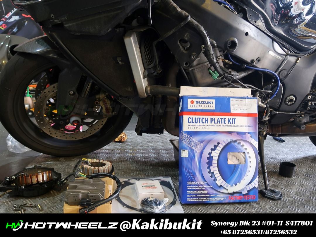 CLUTCH PLATE SET COIL/RECTIFIERHAYABUSA GEN 2