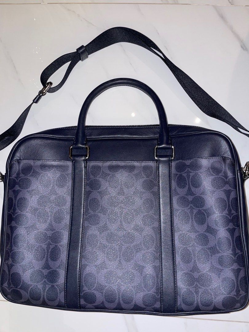 Coach Laptop Bag, Men's Fashion, Bags, Briefcases on Carousell