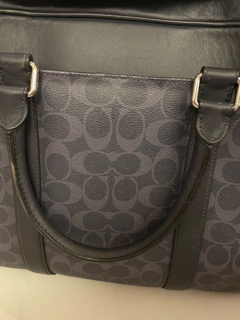 Coach Laptop Bag, Men's Fashion, Bags, Briefcases on Carousell