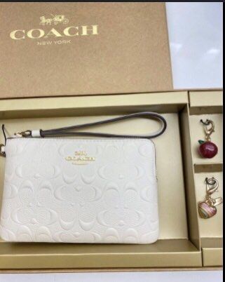 Coach wristlet online with charms