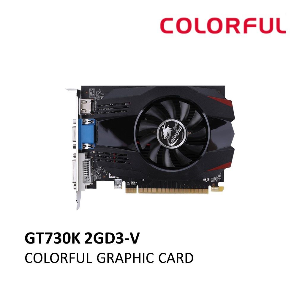 Colorful Geforce GT710 2GB DDR3 LOW PROFILE / GT730 4GB LOW