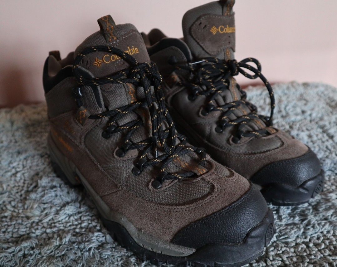 COLUMBIA OMNI GRIP MEN WATERPROOF HIKING BOOTS WIDE