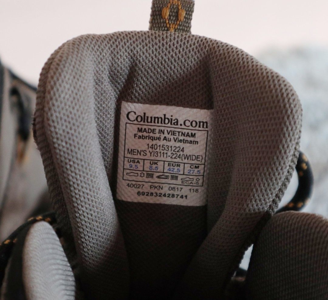 Chaussures imperméables de randonnée montagne homme, Columbia Redmond VI Mid COLUMBIA