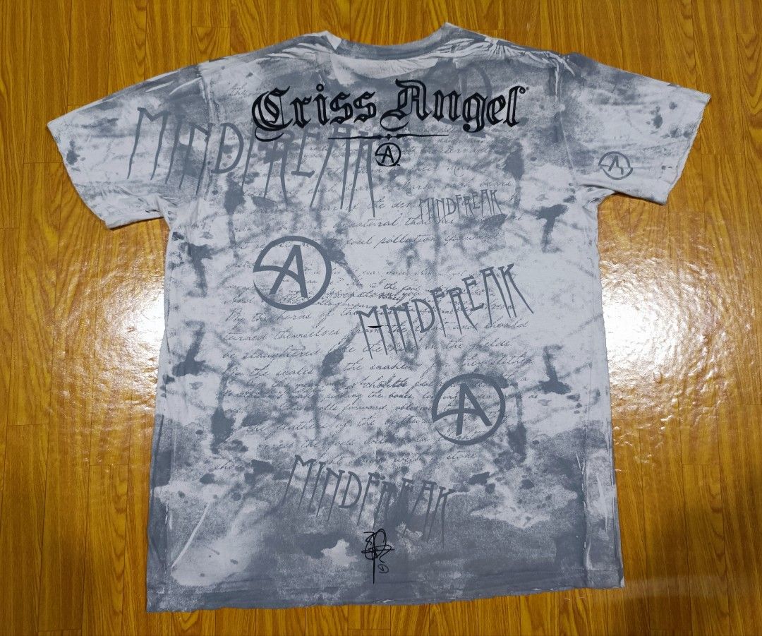 Criss angel shop affliction shirts