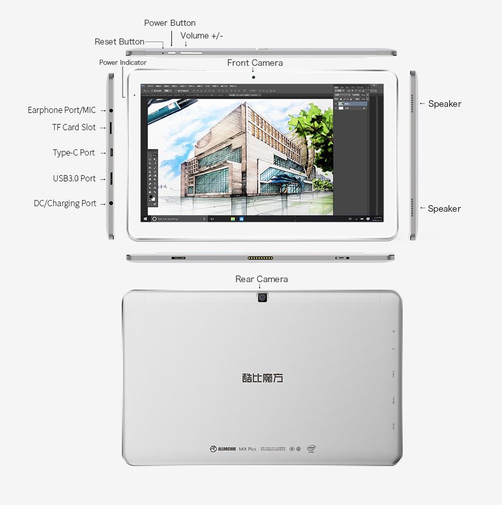 Cube Mix Plus -- A Windows + Android Tablet, Mobile Phones ...