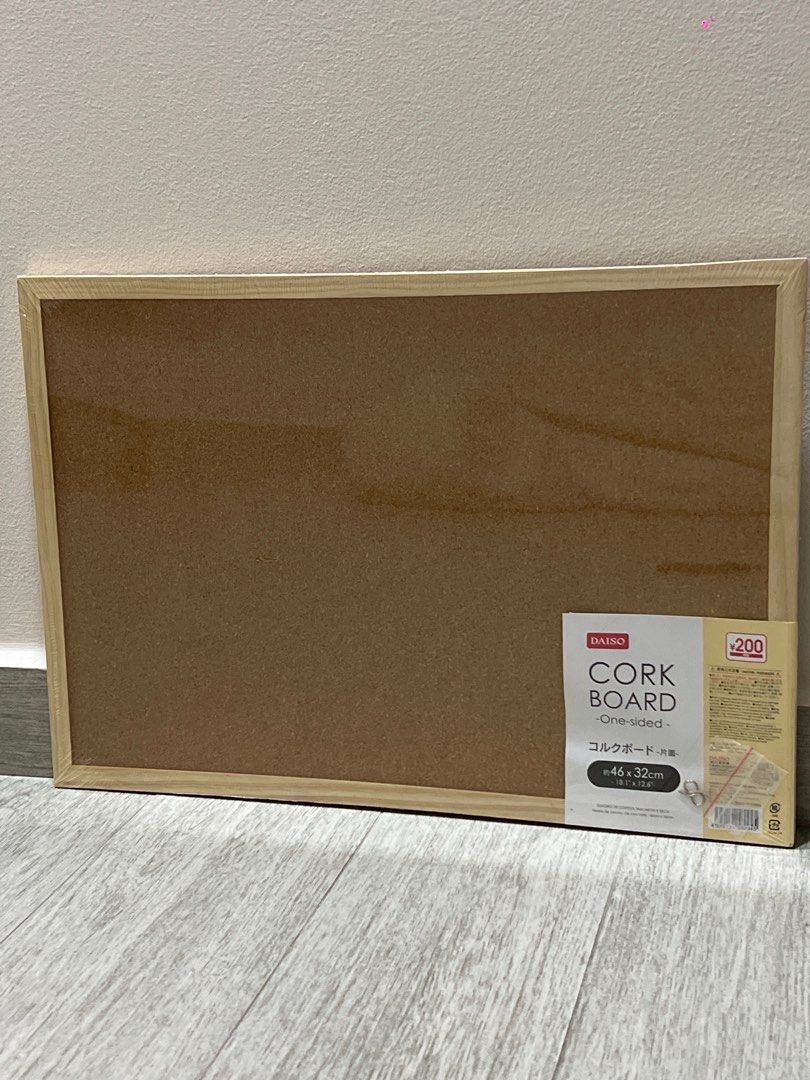 DAISO Cork Board, Hobbies & Toys, Stationery & Craft, Stationery